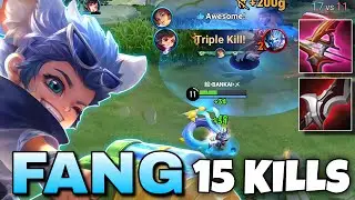 Fang -  Best Marksman Build | TripleKill + MVP Full Gameplay | Honor of Kings 2024 (Global)