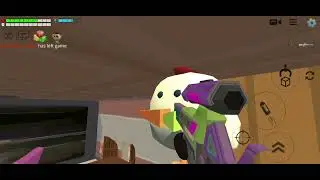 Chicken gun trolling