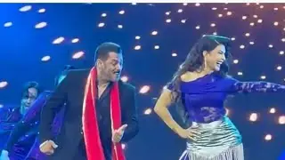 Jacqueline Franandos and Salman Khan live dance performance Dabangg Tour 2025 in Doha Qatar #dance 