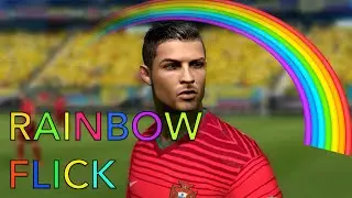FIFA 14 - Amazing Ronaldo Rainbow Flick Goal!