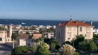 Amazing View From Our Bedroom & Beautiful Day In Golfe-Juan, South Of France/September 2025/Vicinity