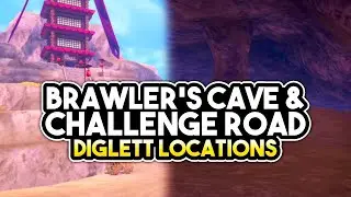 Brawler's Cave and Challenge Road Diglett Locations   Pokemon Sword and Shield Isle of Armor