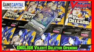 АНГЛИЙСКИЙ Vilest! Deletor V-BT04 Cardfight Vanguard Sneak Preview Kit Opening