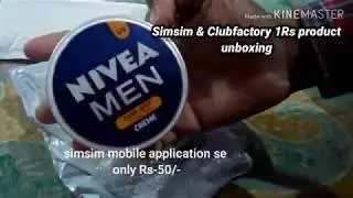 Club factory 1Rs product kaise payein and free simsim shipping #product unboxing