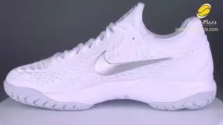 Nike Zoom Cage 3 Tennis Shoes 3D View | Tennis Plaza Review