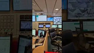Engine control room on Royal Carribean Quantum of the Seas #royalcaribbean #engineroom