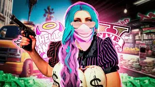 ARRASTÃO DAS HELLS ANGELS EM AÇÃO, GTARP | PequenaEva Live