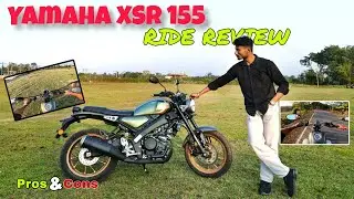 Yamaha XSR 155 detailed ride review | Pros and cons 