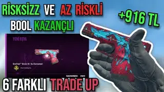 CS2 RİSKSİZ-BOOL KAZANÇLI VE YAPMASI KOLAY 6 TRADE UP | CS2 Trade Up