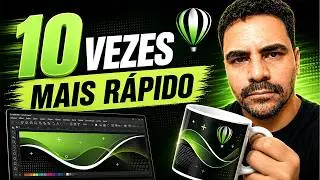 Caneca Personalizada - aprenda como criar e salvar padrões no Corel Draw!