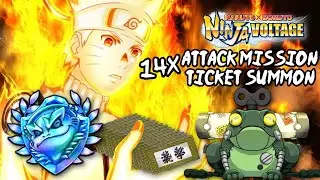[NxB] 14x Attack Mission Ticket Summon+ First League Reset