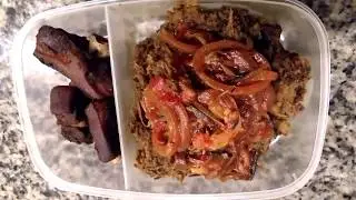 HEALTHY PROTEINIOUS YUMMY FIO FIO/PIGEON PEAS AND YAM ( AGBUGBU NA JI )