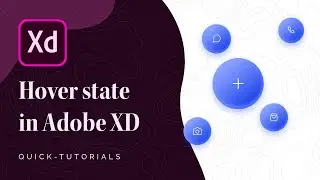 Learn how to create a cool hover in less than 2 minutes in Adobe XD - Quick tutorial