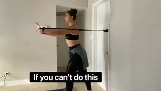 Alternative to Resistance Band Standing Chest Press