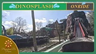 🎢 DinoSplash - [Onride💦] - Plopsaland De Panne 2025