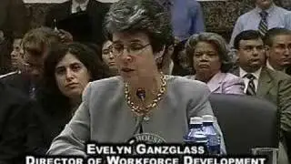 Workforce Investment Hearing: Evelyn Ganzglass
