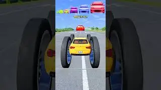 Big and Small Cars vs Gaint Car #shorts