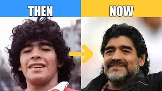 Football Legends Then vs Now 2025 &ndash; How Maradona & 50+ Icons Look Today