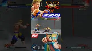 SFV CE - JUNINHO-RAS(LUKE) VS Davi(R.MIKA) # MeiaLua  🌘 MeiaLua 🌘