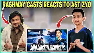 Rashmay Casts Reacts to AST ZYO 1v4 Clutch YETI & Solo Chicken Dinner Gameplay | kvn gaming