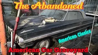 We Explore An American Classic Car Graveyard - abandoned cars