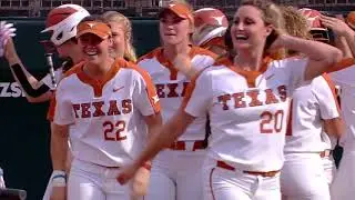 Texas Softball vs Kansas Game 1 LHN Highlights [March 23, 2018]