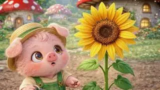 Piggyloo and the Growing Flower | Calm Story for Kids