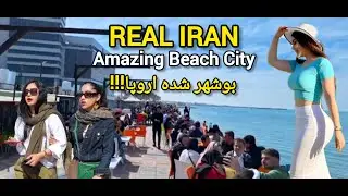 Unbelievable Walking Vlog In Bushehr, Iran/ Real Amazing Walk Along The Beach