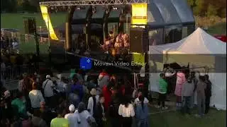 Almere lumiere park festival drone shots #1