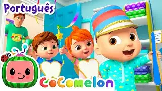 Aprende a Escovar os Dentes | CoComelon Brasil | M&uacute;sicas Infantis e Desenhos Animados em Portugu&ecirc;s