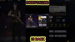 DADDY CALLING IS BACK 92Level Id #freefire #viral #daddycalling