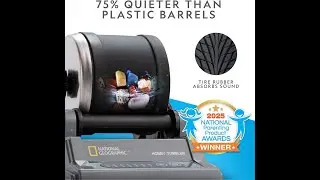 Набор National Geographic Rock Tumbler Kit Hobby Edition включает необработанные драгоценные камн...