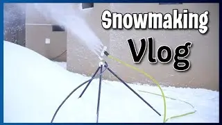 Making Snow At The Office (VLOG) 