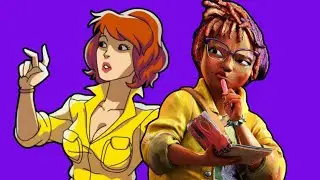 ¿De que color es April O'Neil?