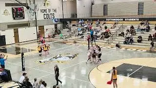 Volleyball - Jordan High School versus Cottonwood High School (The first three sets)
