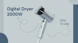 Winston 2000W Digital Hair Dryer | Fast & Efficient Drying with Smart Features #winstonindia