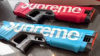 Водный бластер Supreme SpyraTwo | Открытие коробки с водяным пистолетом Supreme SpyraTwo и эксклюзивный первый взгляд