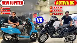 New Tvs Jupiter 110 VS Honda Activa 6G which is 