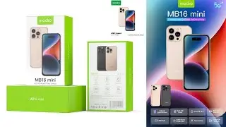 modio MB16 mini Mobile Phone  4GB RAM Memory 64GB ROM Storage