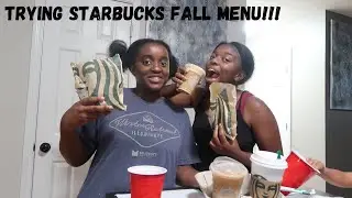 Trying Starbucks Fall Menu Vlog | Starbucks fall 2021 menu