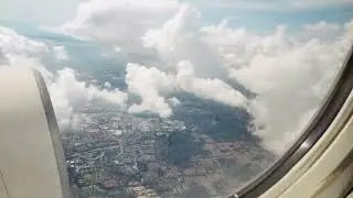 Kuala Lumpur to Islamabad | Flying our Malaysia | Beautiful Clouds view