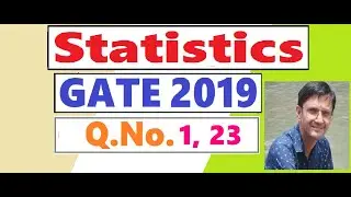 GATE 2019 Statistics | Questions 1, 23 | Limits