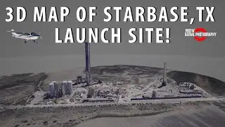 SpaceX: Starbase, Tx Launch Site in 3D (Link in description)