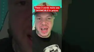 Три слова сделают вас НЕПОБЕДИМЫМ в тюрьме! #тюрьма
