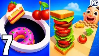 🕳️🥪 Fancy Hole x Sandwich Runner &ndash; Stack Fast Before You Get Swallowed! 😱🔥