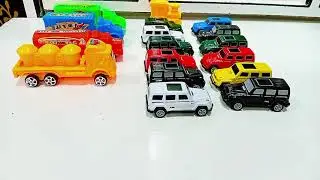 Orange Angry Bird Attacks Colorful Cars 😱 | Eats All Cars One By One | Razababy Zoo