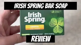Is It The BEST Bar Soap? (Irish Spring Bath Bar Soap Review)