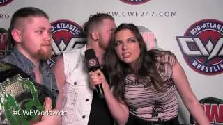 CWF Mid-Atlantic Wrestling: CL Party interviews Cain Justice & Tripp Cassidy (3/24/17)