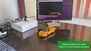 Prophesee Event Camera based ML with Kria KV260 - LIVE Camera Demo