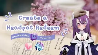 Headpat Redeem | VTube Studio и руководство по Mix It Up